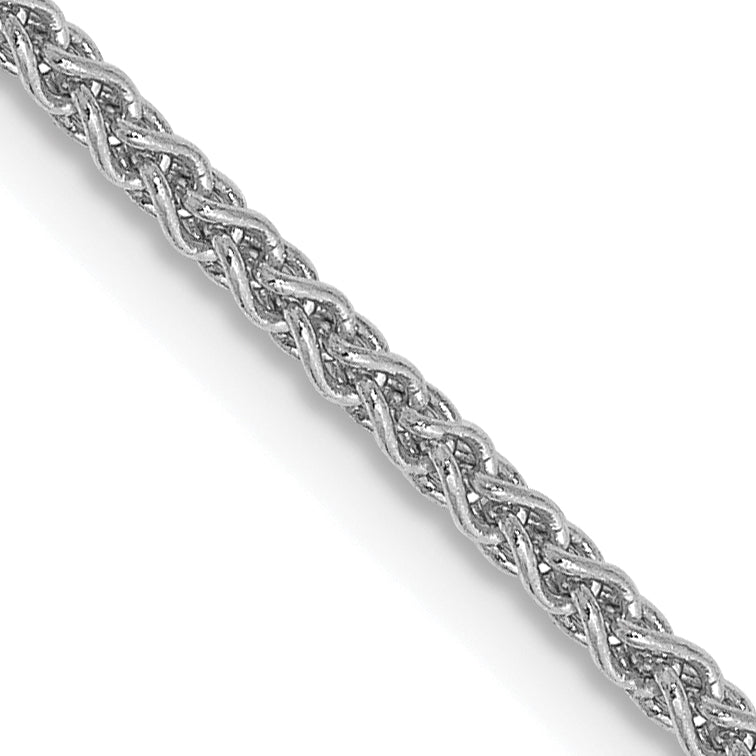 14k White Gold 1.7mm Spiga Chain