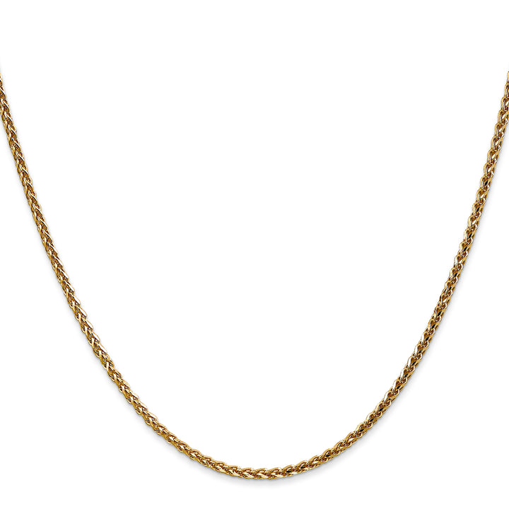 14k 2.1mm D/C Spiga Chain