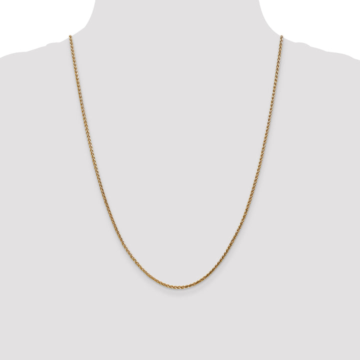 14k 2.1mm D/C Spiga Chain