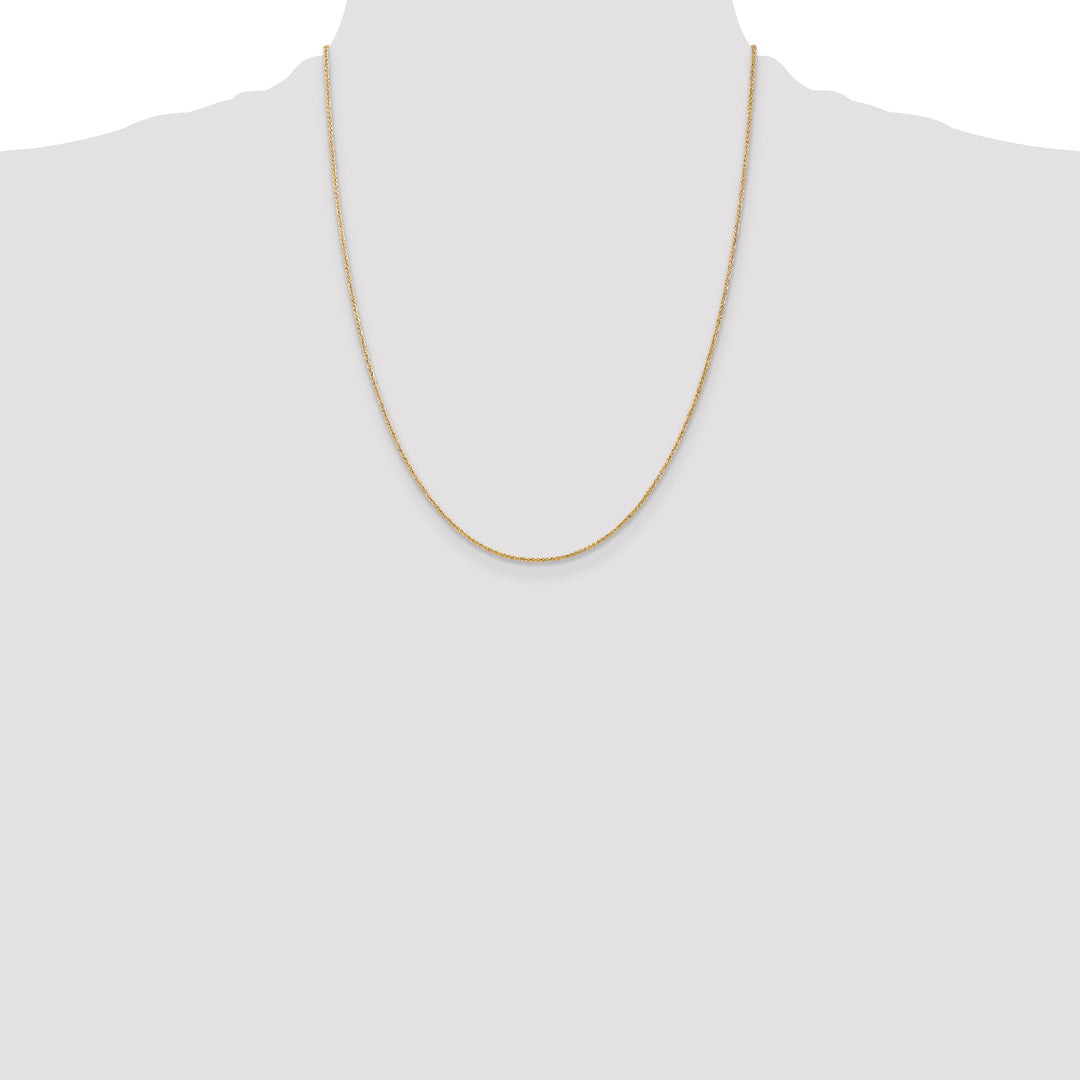 14k 1.05mm Spiga with Lobster Clasp Chain