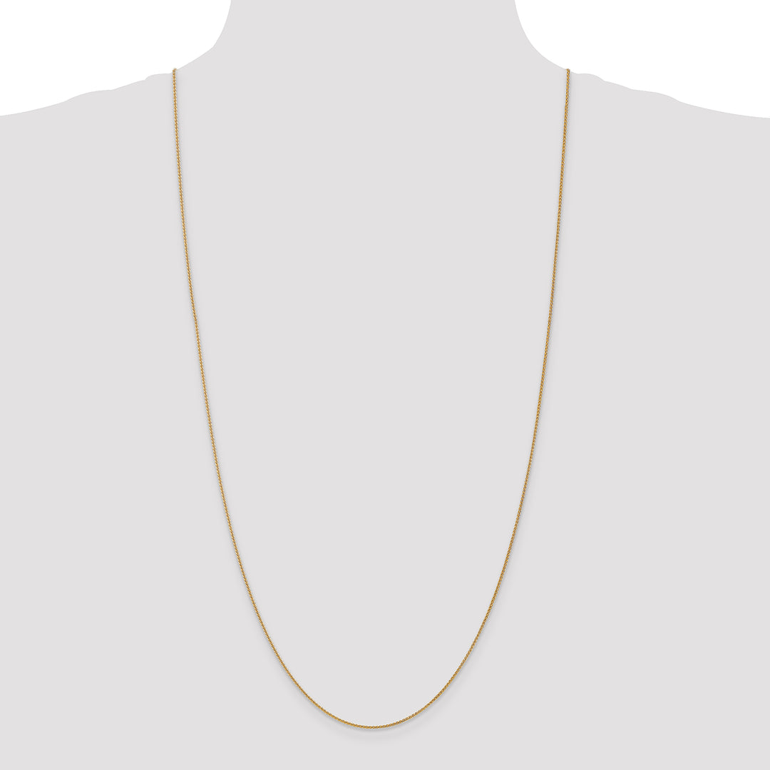 14k 1.05mm Spiga with Lobster Clasp Chain