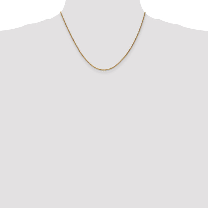 14k 1.7mm Spiga Chain