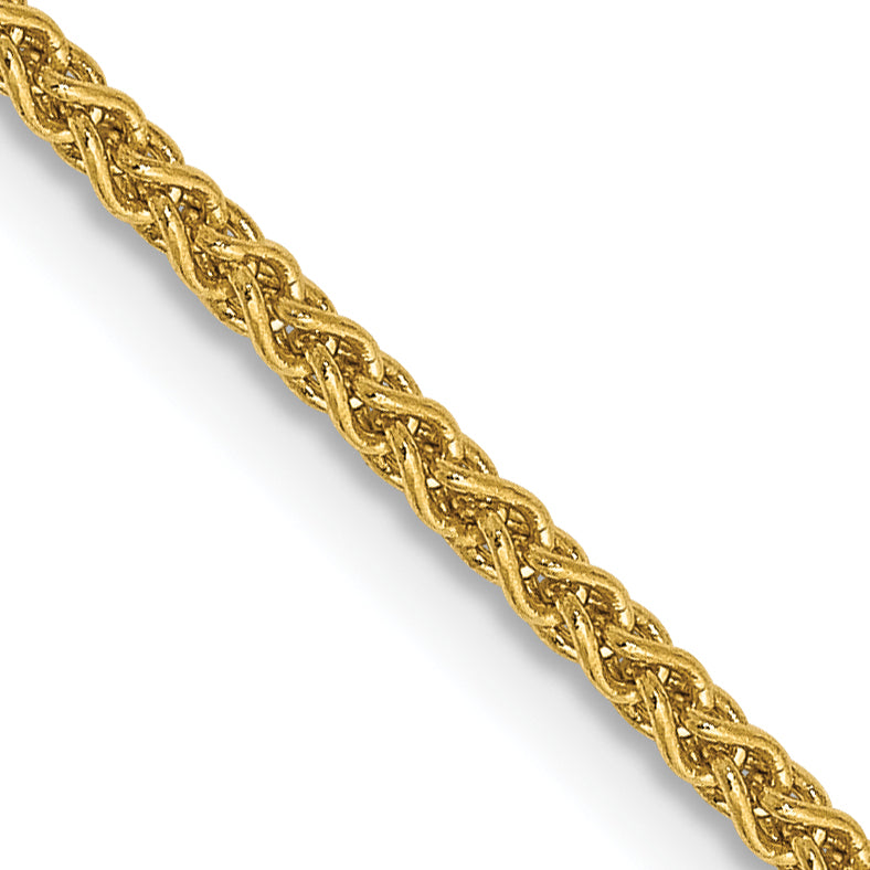 14k 1.7mm Spiga Chain