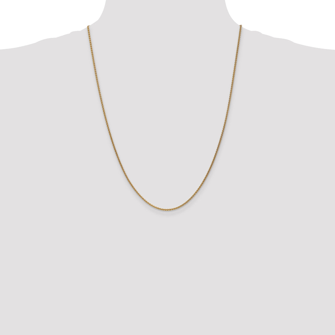14k 1.7mm Spiga Chain