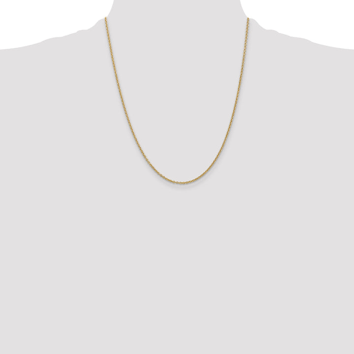 14k 1.8mm Forzantine Cable Chain