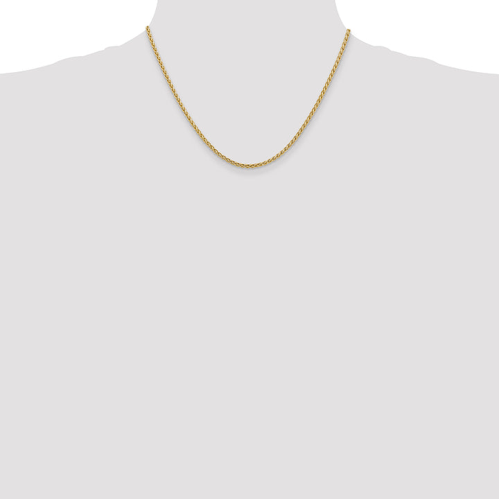 14k 2.5mm Spiga Chain