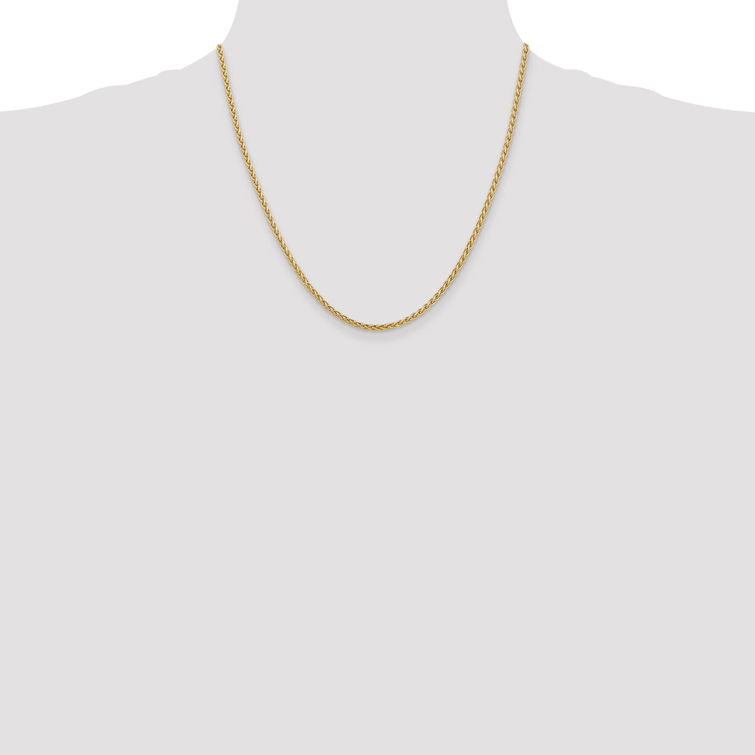 14k 2.5mm Spiga Chain