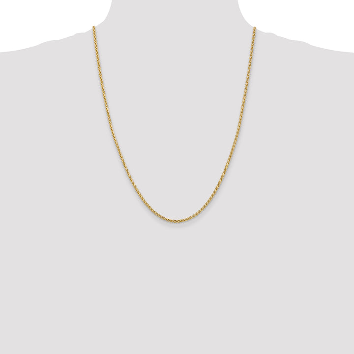 14k 2.5mm Spiga Chain