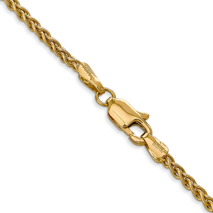 14k 2.5mm Spiga Chain