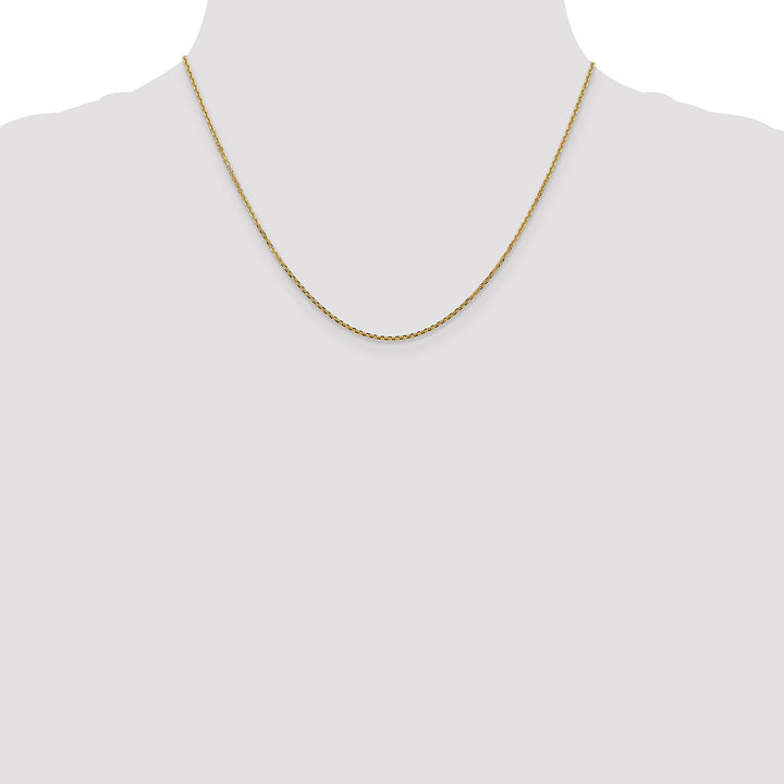14k 1.45mm D/C Cable Chain