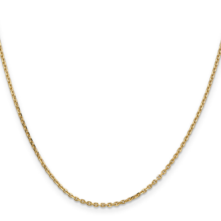 14k 1.65mm D/C Cable Chain