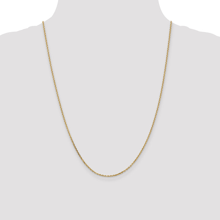 14k 1.65mm D/C Cable Chain