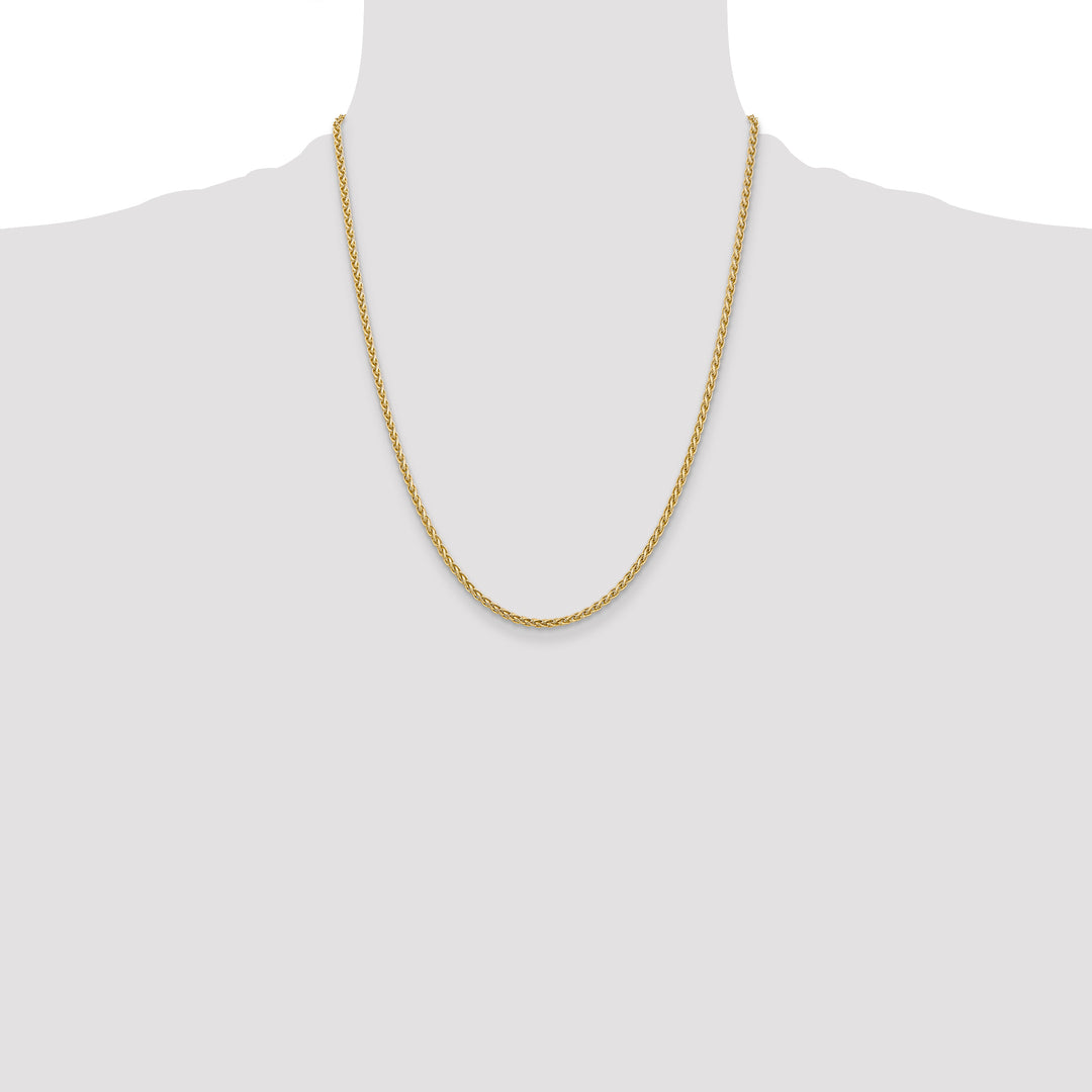 14k 2.5mm Spiga Chain