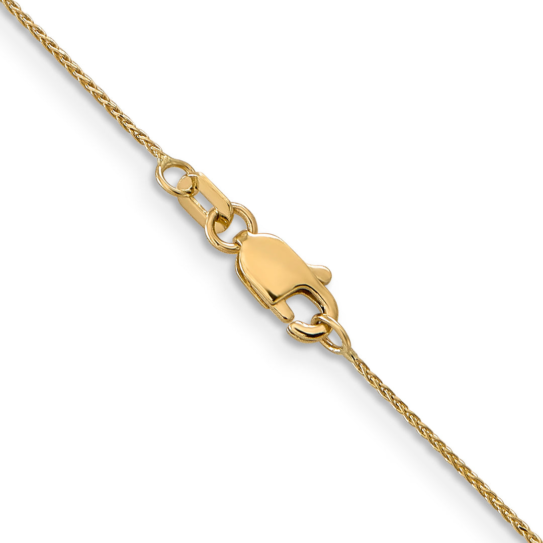 14k .85mm D/C Spiga with Lobster Clasp Chain