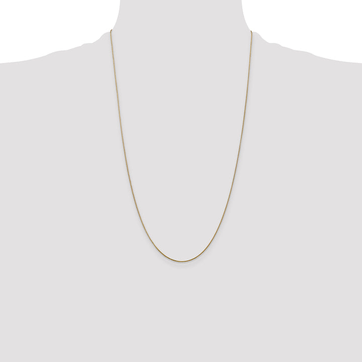 14k .85mm D/C Spiga with Lobster Clasp Chain