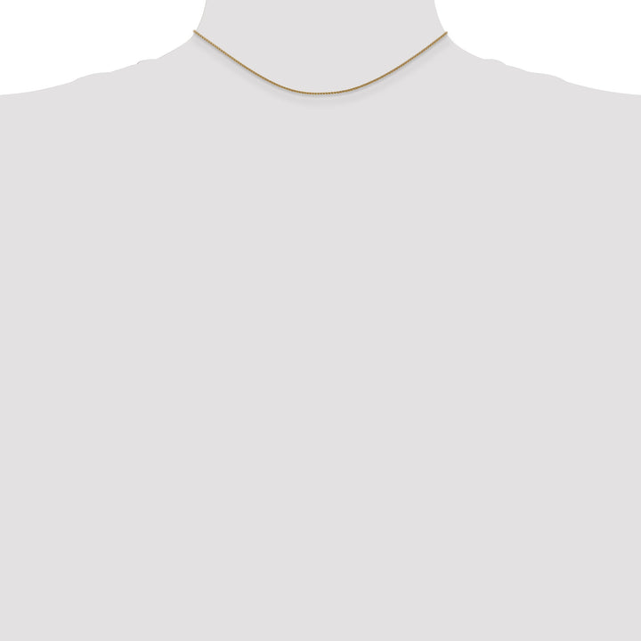 14k 1.05mm D/C Spiga with Lobster Clasp Chain