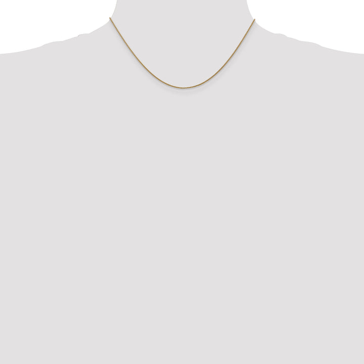 14k 1.05mm D/C Spiga with Lobster Clasp Chain