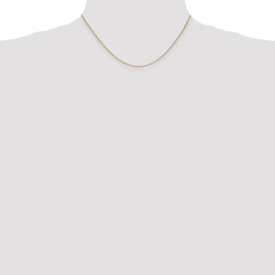 14k .85mm Spiga Chain