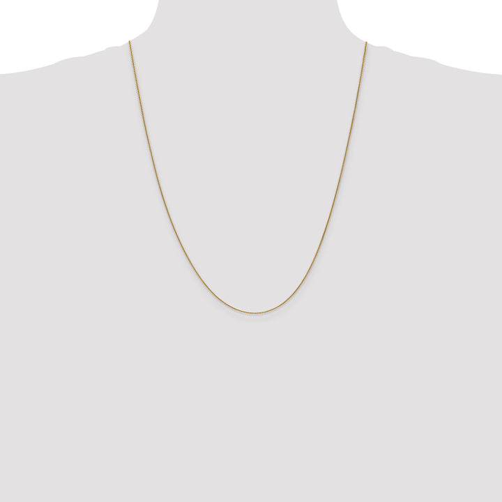 14k .85mm Spiga Chain