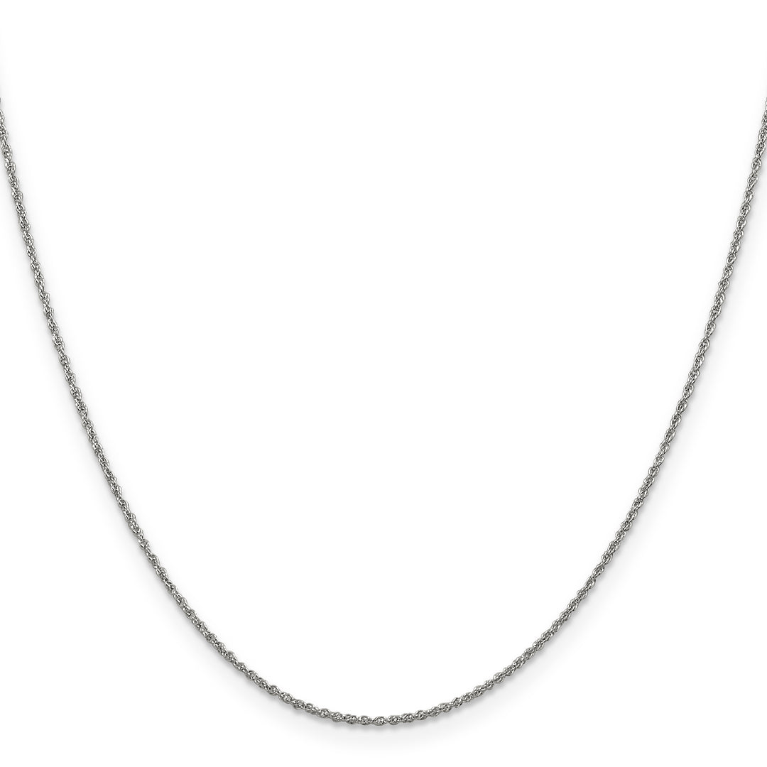 14k WG 1.1mm Baby Rope Chain