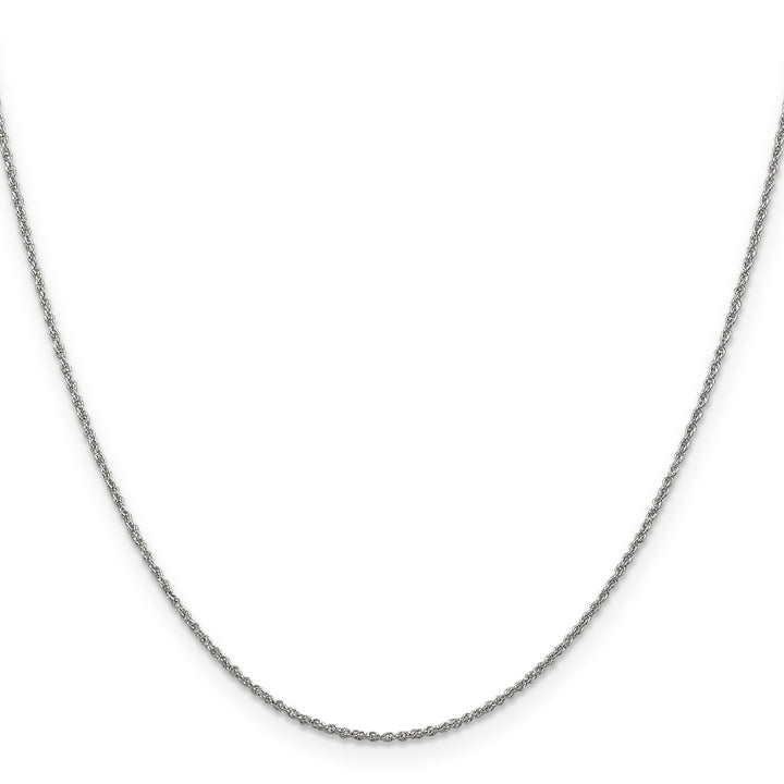 14k WG 1.1mm Baby Rope Chain