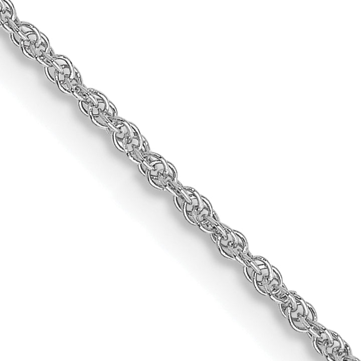 14k WG 1.1mm Baby Rope Chain