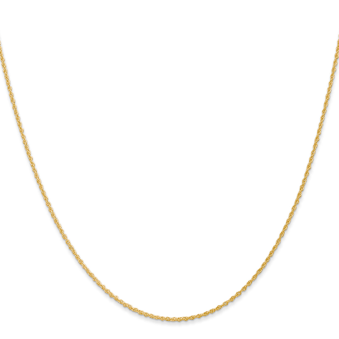 14k 1.1mm Baby Rope Chain