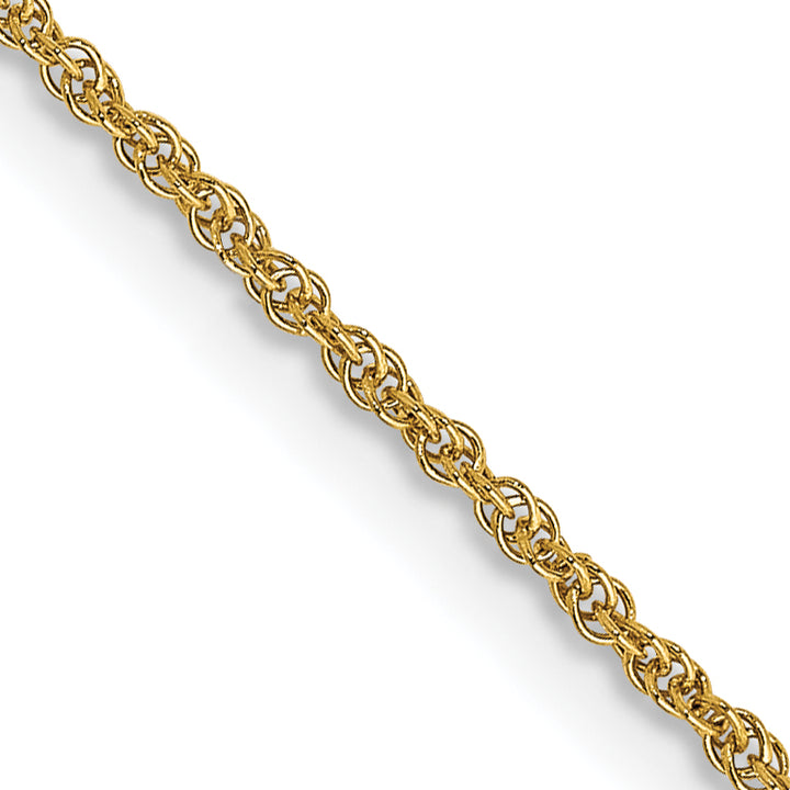14k 1.1mm Baby Rope Chain
