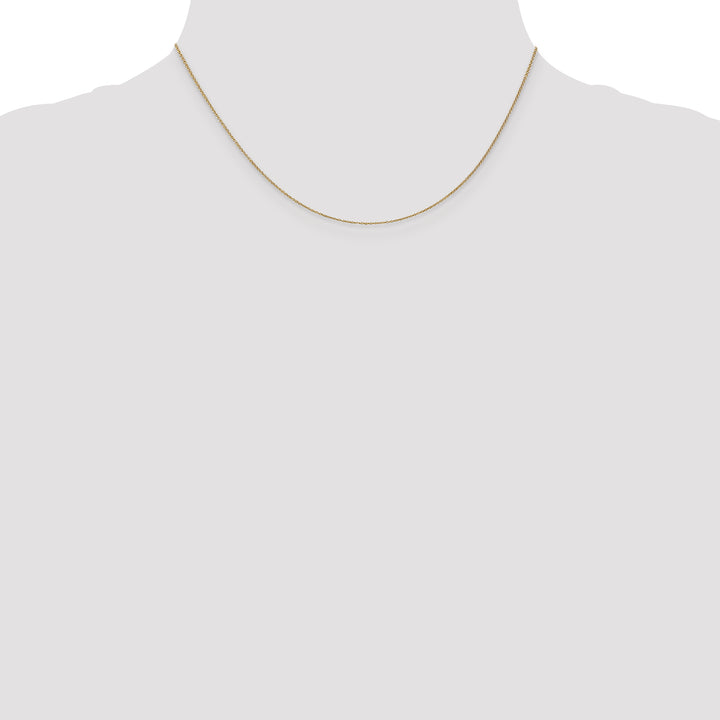 14k .9mm Cable with Lobster Clasp Chain