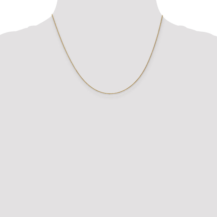 14k .9mm Cable with Lobster Clasp Chain