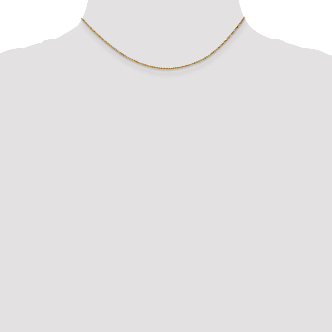 14k 1.25mm Spiga Chain