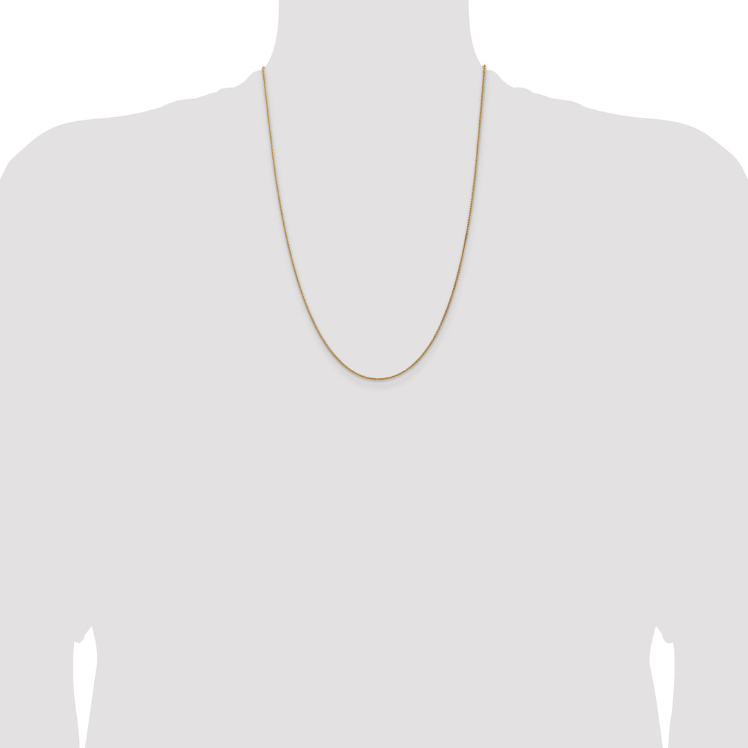 14k 1.25mm Spiga Chain