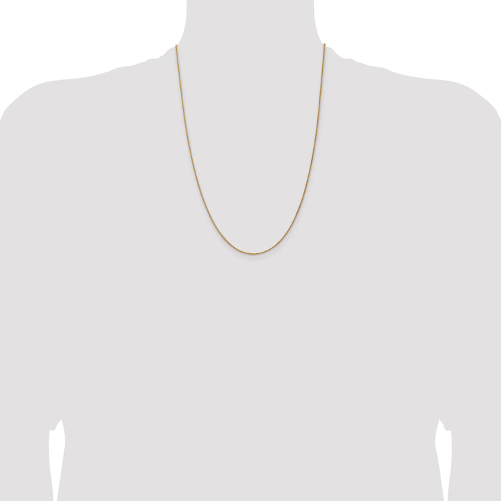 14k 1.25mm Spiga Chain