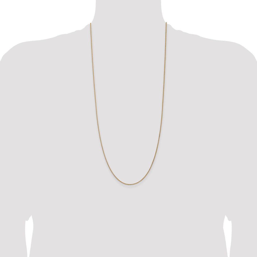 14k 1.25mm Spiga Chain