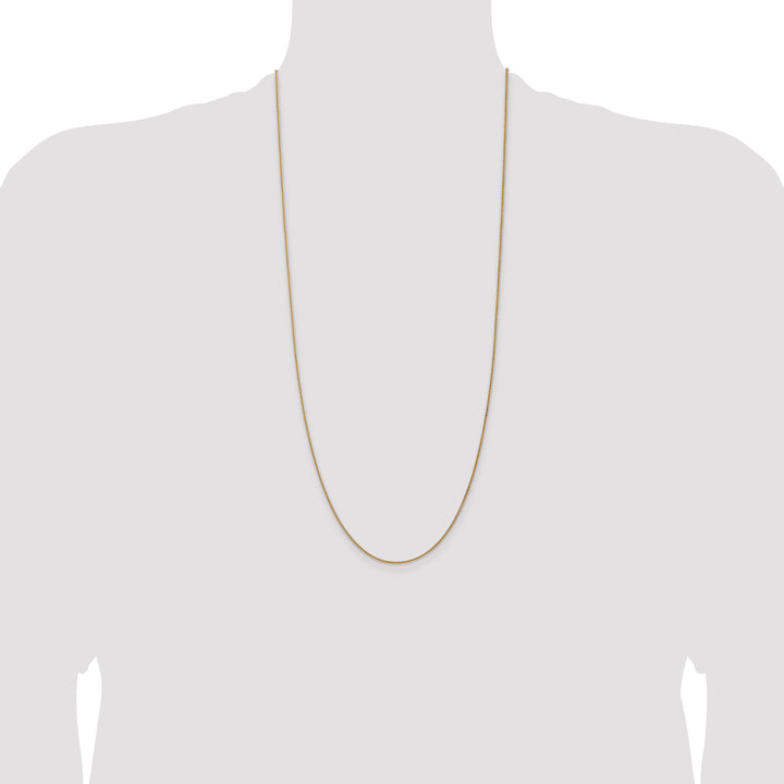 14k 1.25mm Spiga Chain