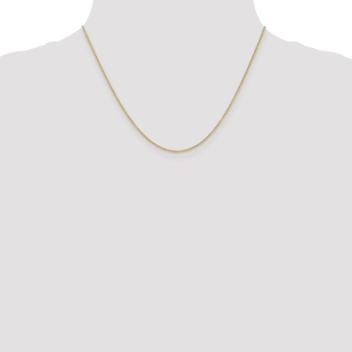 14k 1.2mm Cable Chain