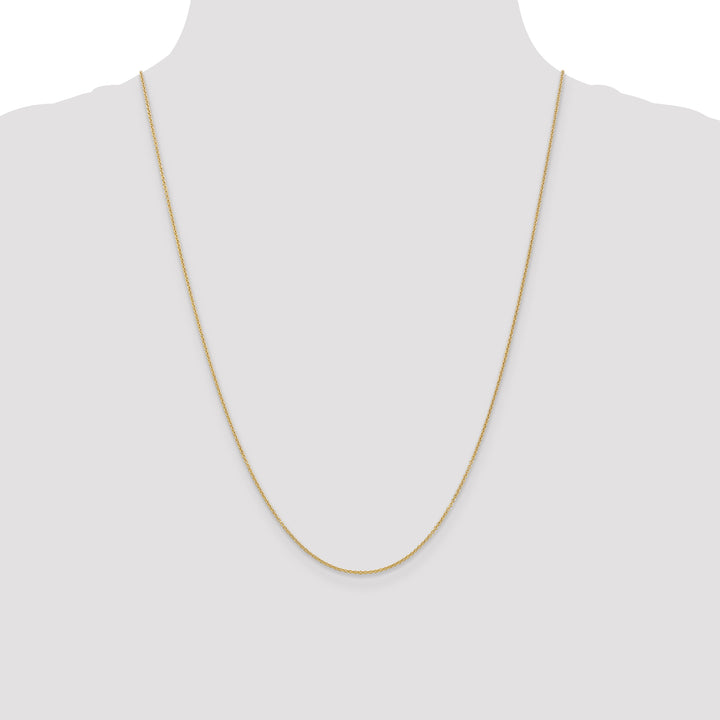14k 1.2mm Cable Chain