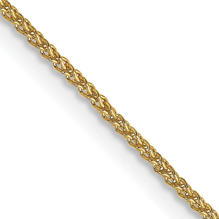 14k 1.05mm Spiga with Spring Ring Clasp Chain
