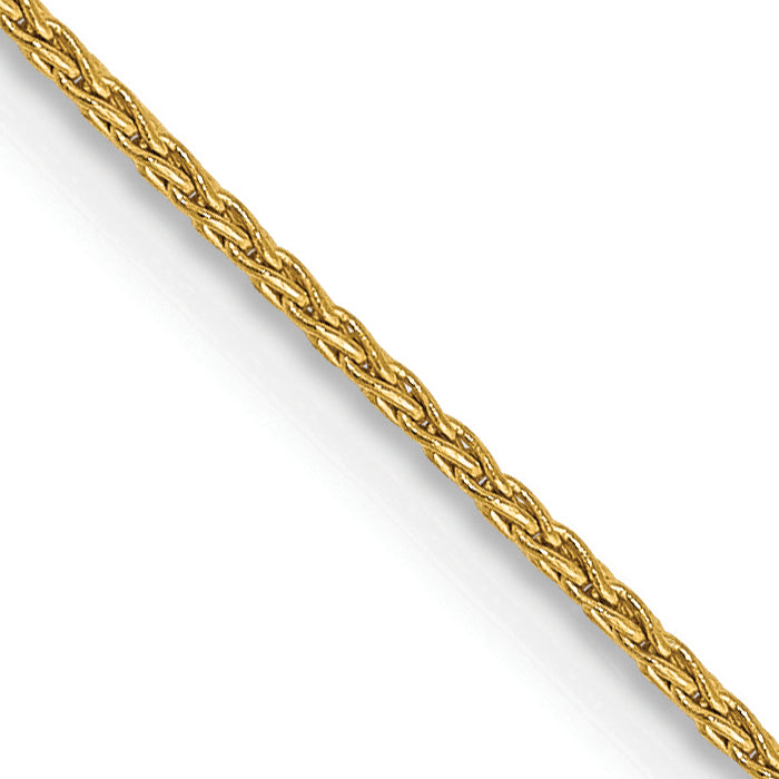 14k 1mm Parisian Wheat Chain