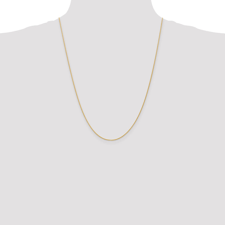 14k 1mm Parisian Wheat Chain