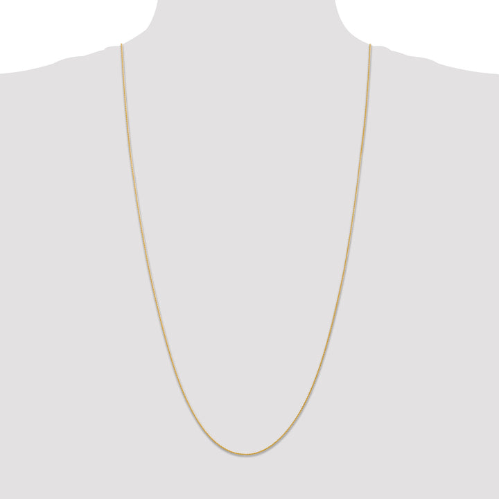 14k 1mm Parisian Wheat Chain
