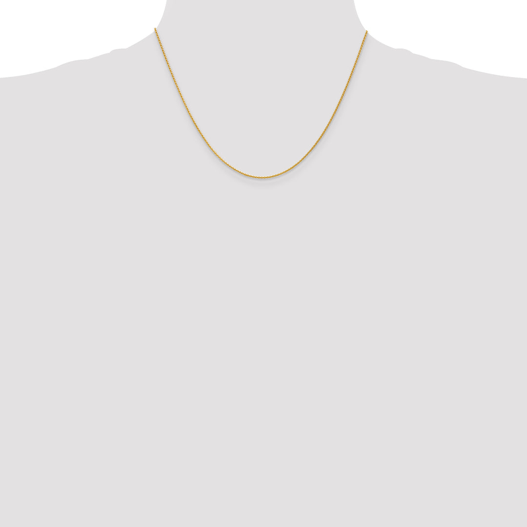 14k 1.2mm Parisian Wheat Chain