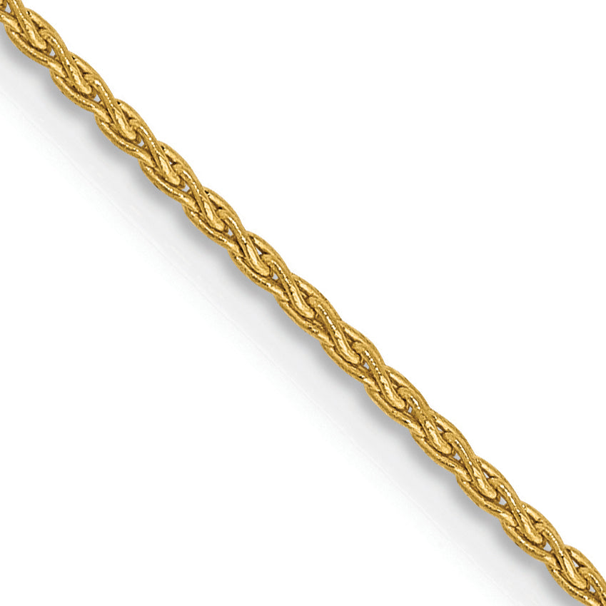 14k 1.2mm Parisian Wheat Chain