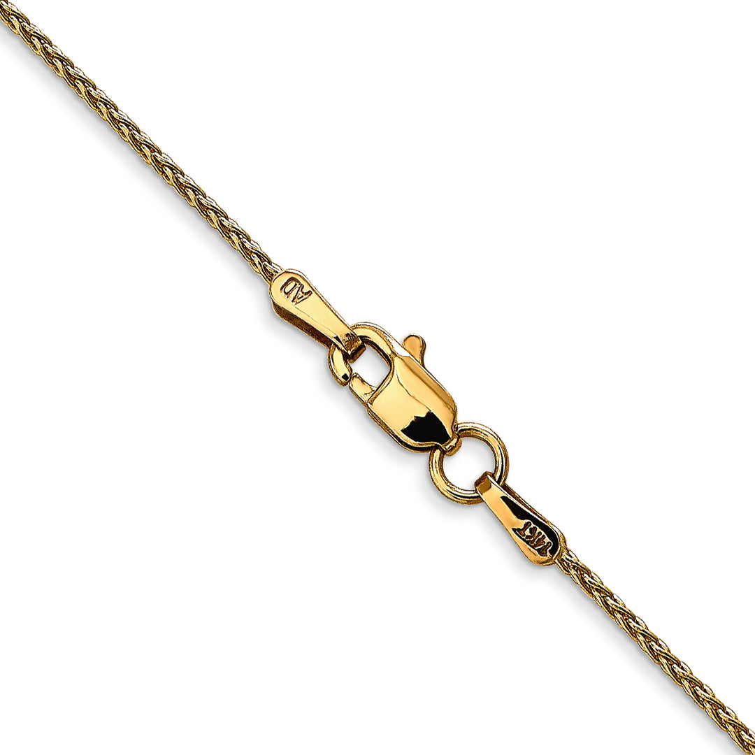 14k 1.2mm Parisian Wheat Chain