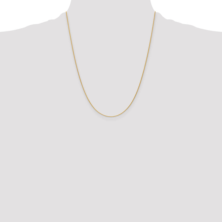 14k 1.2mm Parisian Wheat Chain