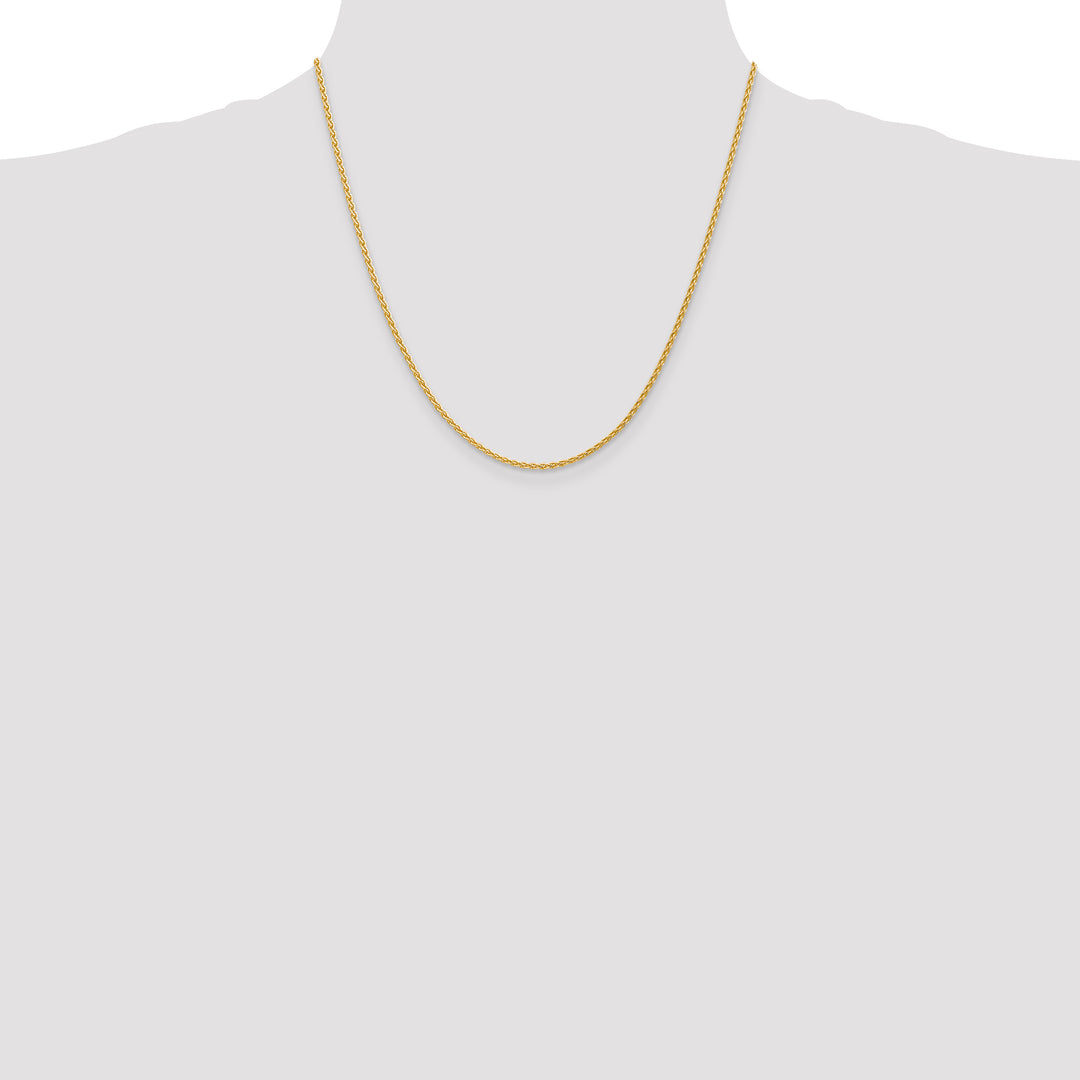 14k 1.75mm Parisian Wheat Chain