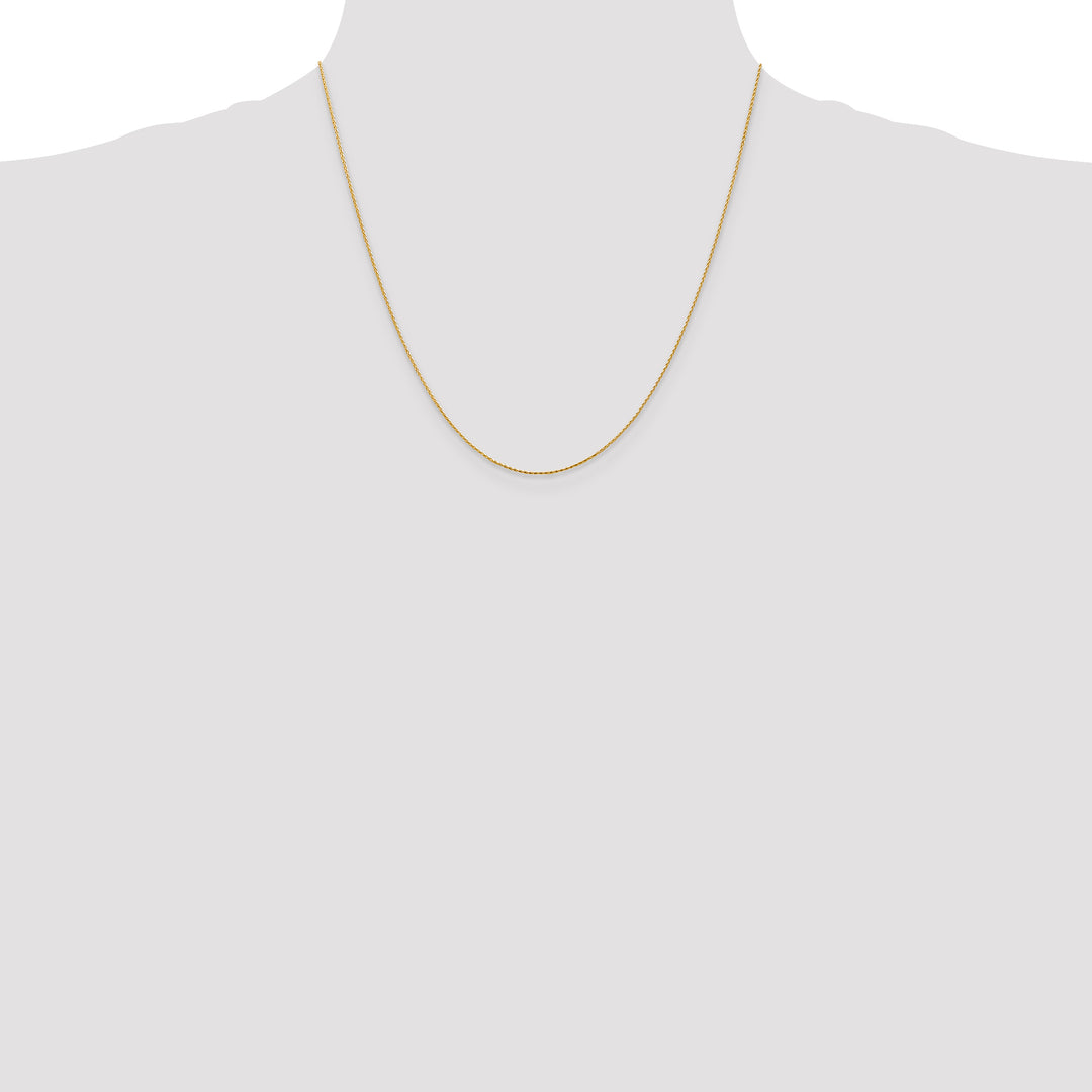 14k .8mm D/C Parisian Wheat Chain