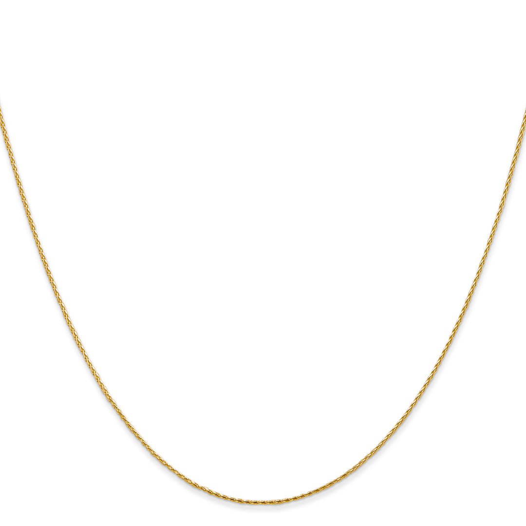 14k .8mm D/C Parisian Wheat Chain