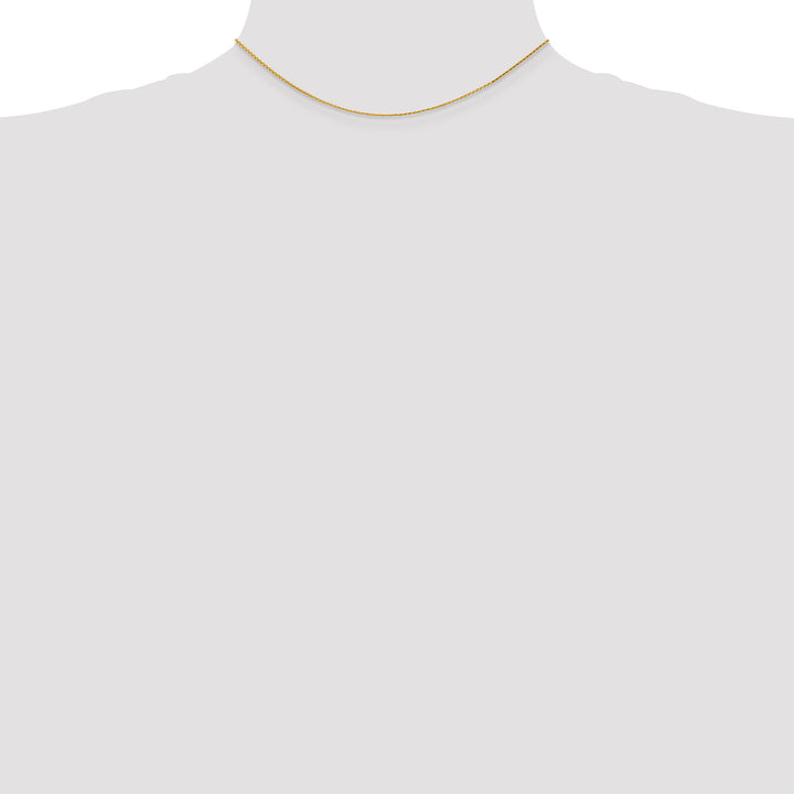 14K 1mm D/C Parisian Wheat Chain