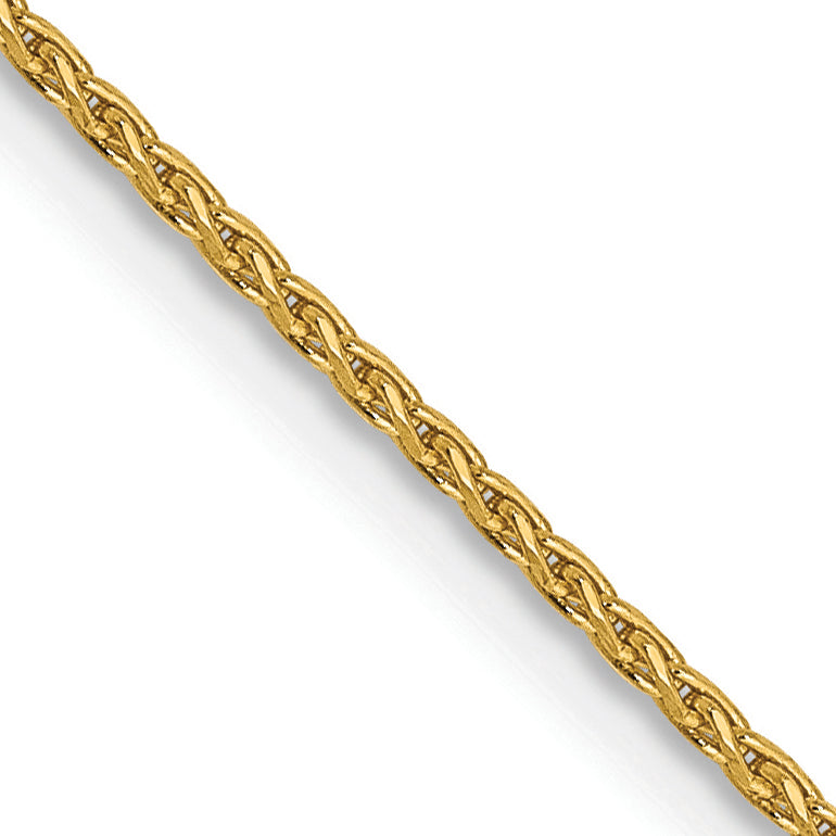 14K 1mm D/C Parisian Wheat Chain